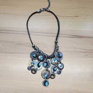 Vintage Chicos Chunky Statement Necklace 20"